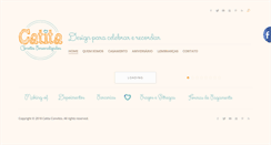 Desktop Screenshot of catitaconvites.com
